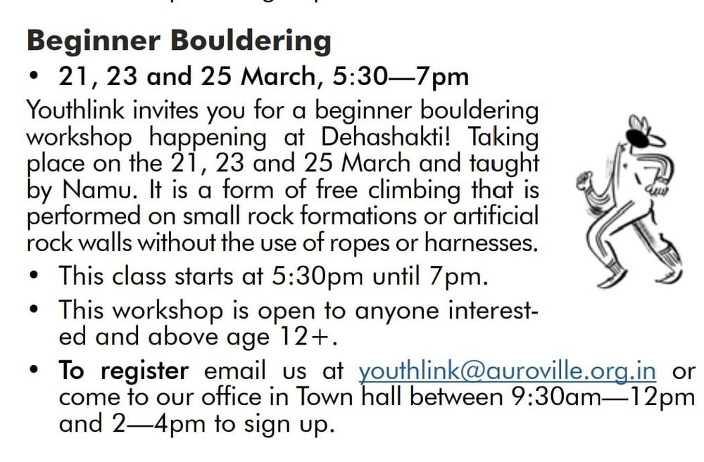 Beginner Bouldering Workshop