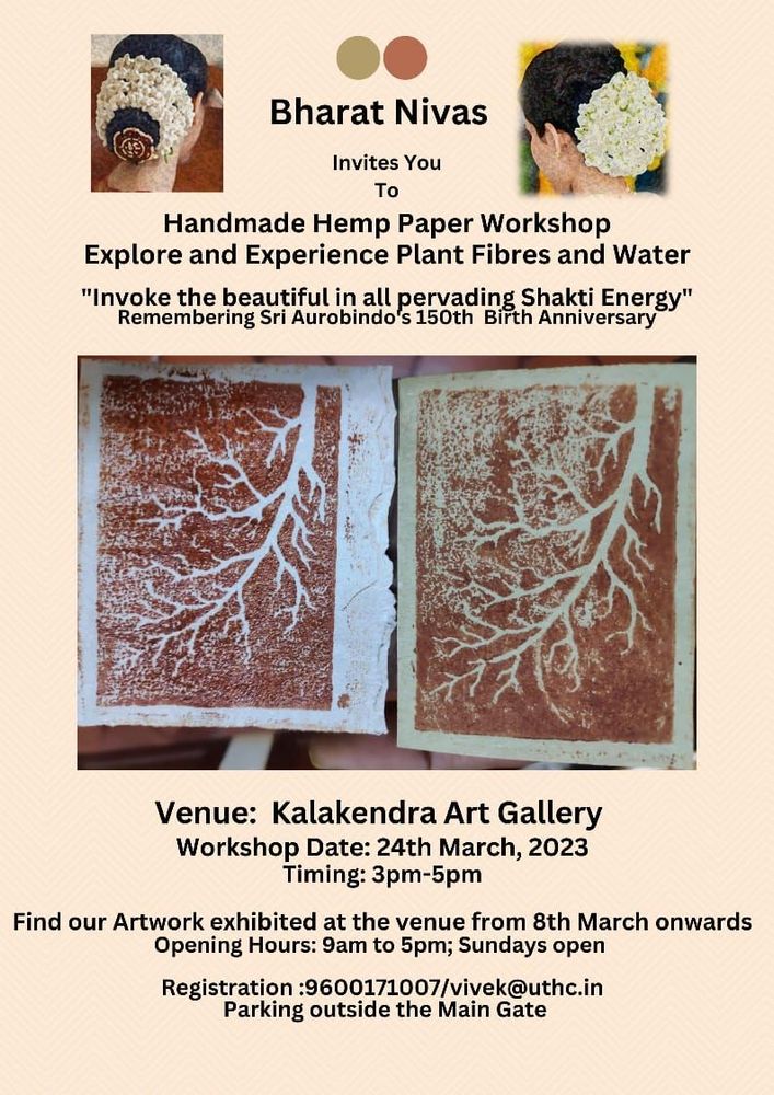 Handmade Hemp Paper Workshop