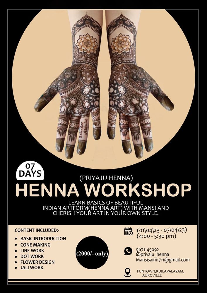Henna Workshop